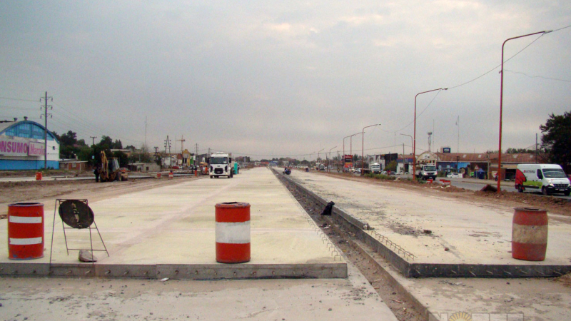 Avanza la obra de la autovía 11: precaución por los desvíos