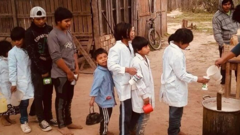 Productor cordobés donó su compensación para hacer un pozo de agua en una comunidad wichí