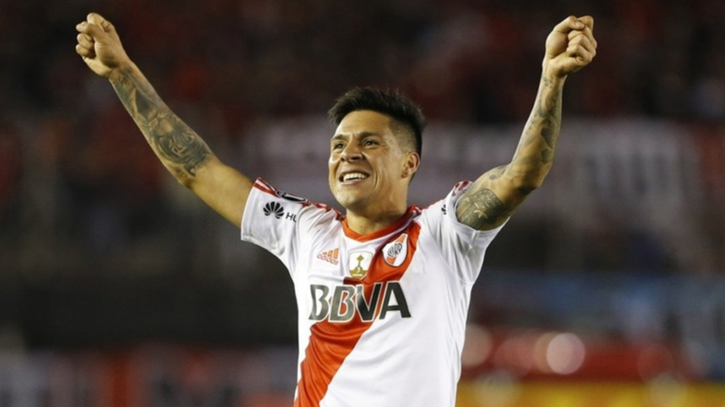 Enzo Pérez superó el coronavirus y se sumó a los entrenamientos