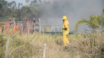 Dolor en Margarita Belén por la muerte de un bombero voluntario