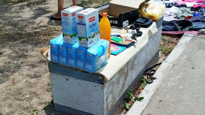 Vendía mercadería entregada por el gobierno
