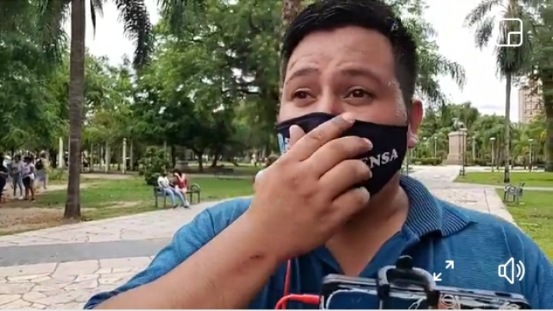 Periodista atacado durante la marcha contra la cautelar antiaborto