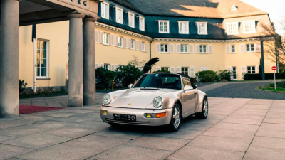 Subastan en París el Porsche 911 de Maradona: cuál es el precio estimado del lujoso convertible