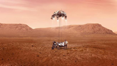 El rover Perseverance se acerca a Marte para buscar rastros de vida