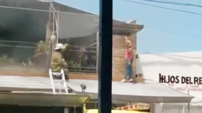 Charata: investigan incendio en pleno centro y hallan droga