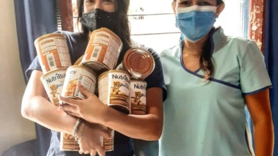 Colecta de leche, alimentos y pañales para la Fundación Conin Chaco