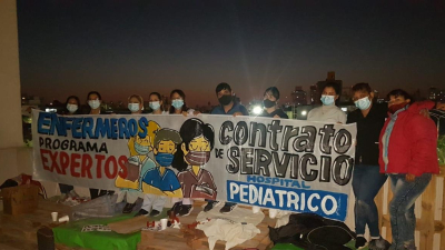 La ministra de Salud recibió a Expertos: no hubo acuerdo y pasan su tercera noche en la terraza