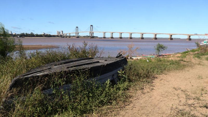Con un río de 0,72 metros de altura rige la veda total de pesca