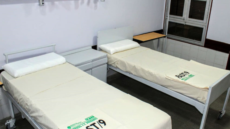 Habilitaron otras 56 camas en el hospital Perrando