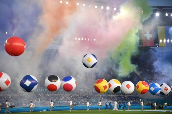 Eurocopa: las fotos de la fiesta de inauguración 