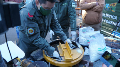 Gendarmería secuestró droga que iba a ser exportada a Europa