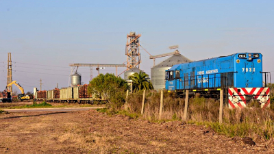 Primer operativo del tren mesopotámico de cargas con destino a China