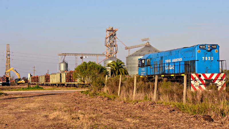 Primer operativo del tren mesopotámico de cargas con destino a China