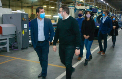 Destacan la importancia de la habilitación de producción de hilados de Santana