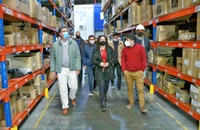Empleo local: Capitanich recorrió la fábrica de bicicletas López hermanos