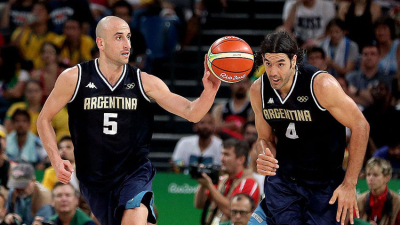 La emotiva despedida de Manu Ginóbili a Luis Scola
