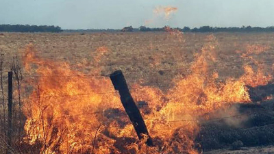 Cuidado con el fuego! Y con los cuatreros también
