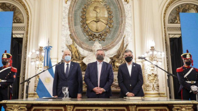Taiana y Zabaleta juraron como ministros del Gabinete nacional