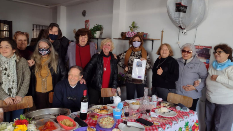 Jubilados Solidarios honraron a San Martín
