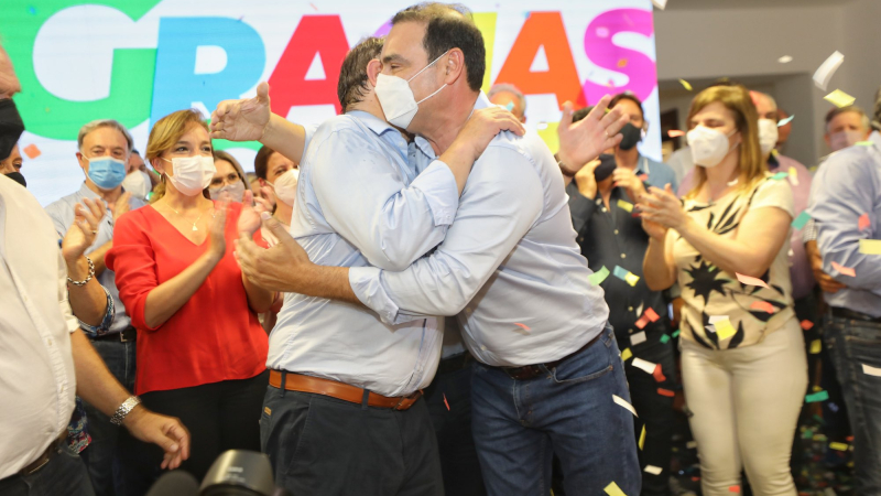 Escrutadas 99,06% de las mesas, el gobernador correntino Valdés obtiene su reelección con el 76,06% 