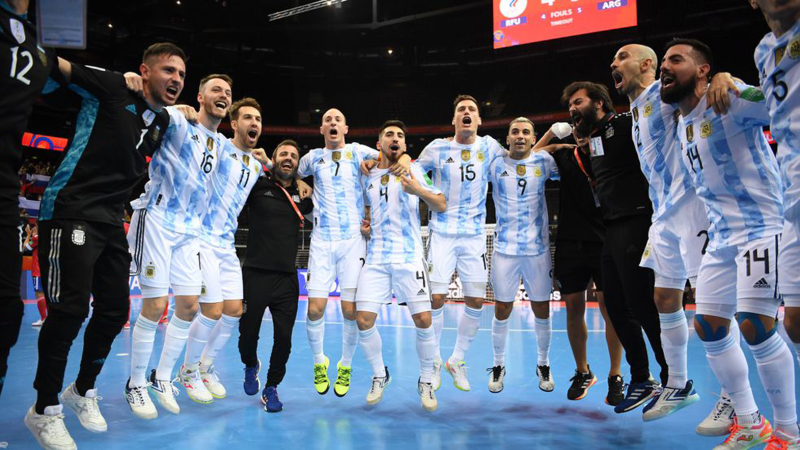 Futsal: Argentina se juega todo por la segunda estrella mundialista