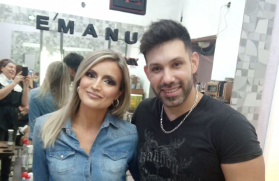Maquillaje con Lucas Emanuel