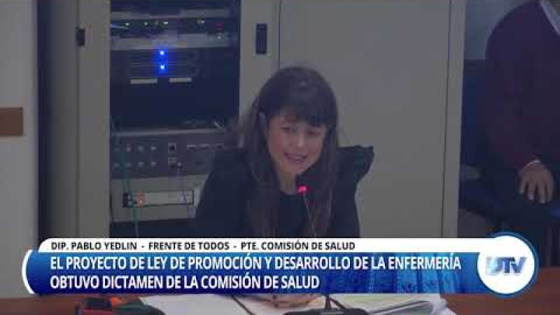 Diputados avanzó con el proyecto de ley de Promoción de la Enfermería