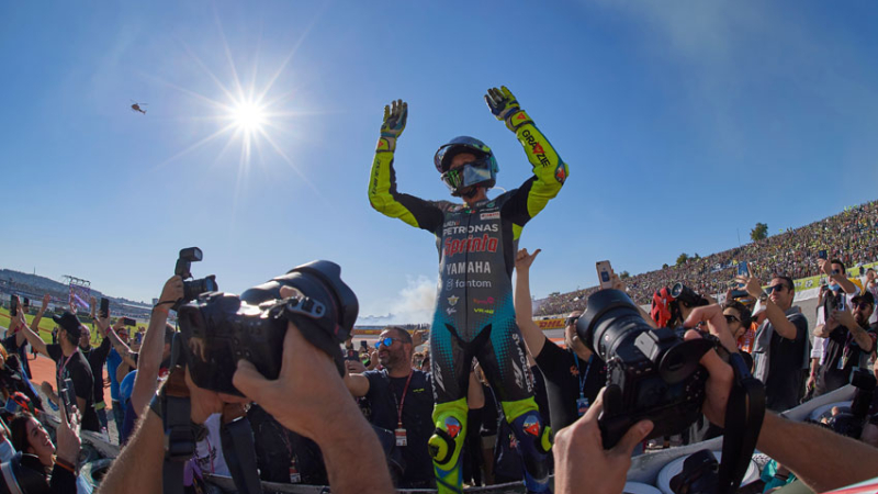 El último baile de Valentino Rossi
