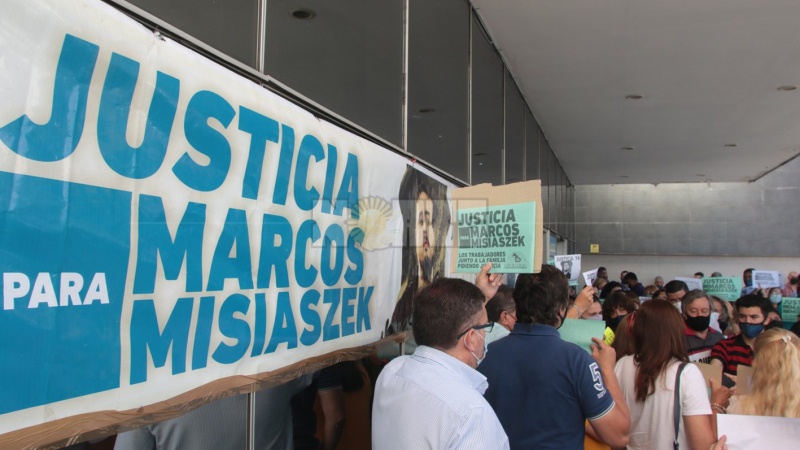 La familia de Marcos Misiaszek renovó el pedido de justicia y pidió prisión perpetua para los acusados del homicidio