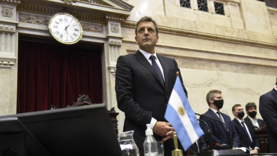 Massa informó el perjuicio para las provincias que generará el rechazo del Presupuesto 2022
