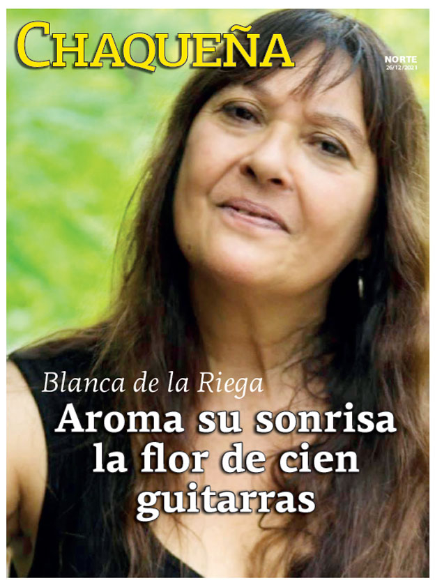 Aroma su sonrisa la flor de cien guitarras