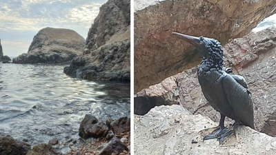 Fuertes olas provocaron derrame de petróleo y afectaron las costas de Perú