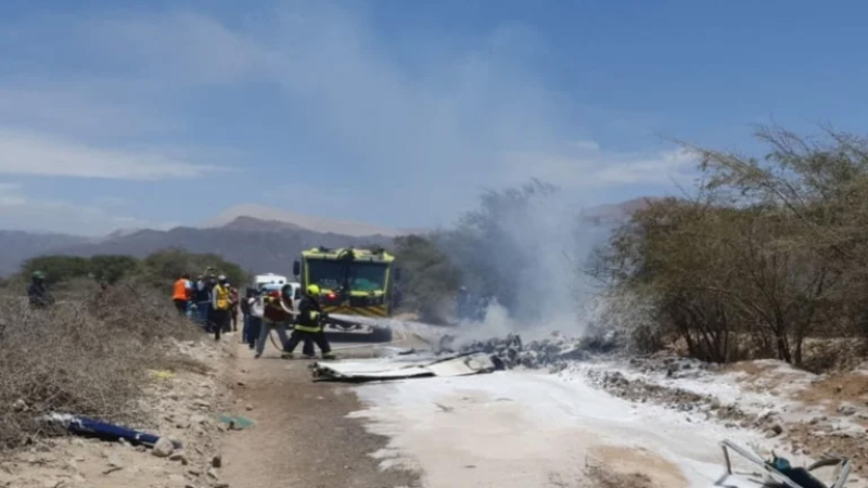 Perú: una avioneta de sobrevuelo de las líneas de Nazca se precipitó y dejó al menos siete fallecidos