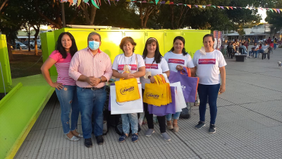 Primera jornada de ecocanje en Charata