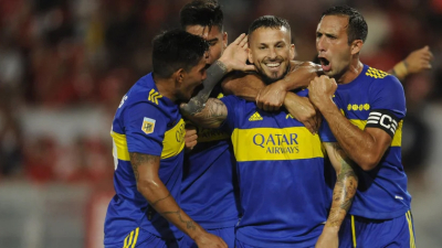 Boca lo gana con un doblete del Pipa