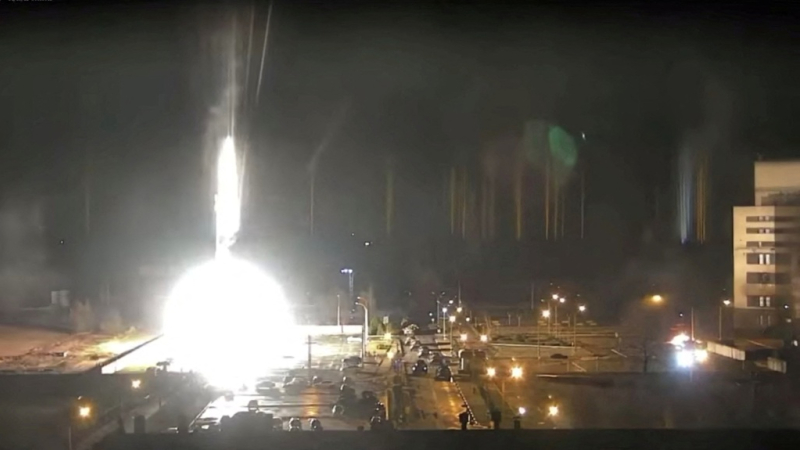 Las fuerzas rusas ocuparon la planta nuclear de Zaporizhzhia