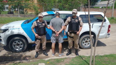 Tenía pedido de captura vigente y fue arrestado por Prefectura