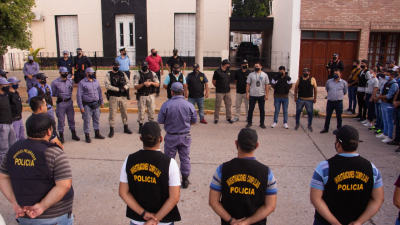 Presentaron el nuevo plan de seguridad en Sáenz Peña