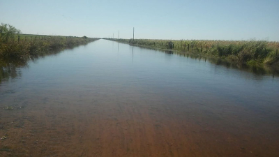 Departamento Chacabuco: piden declarar la emergencia por exceso hídrico
