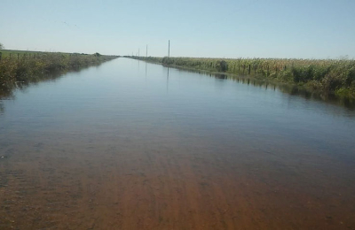 Departamento Chacabuco: piden declarar la emergencia por exceso hídrico