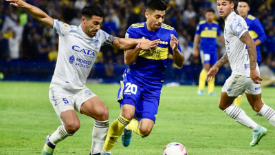 Boca no tuvo una buena noche y sólo empató ante Godoy Cruz