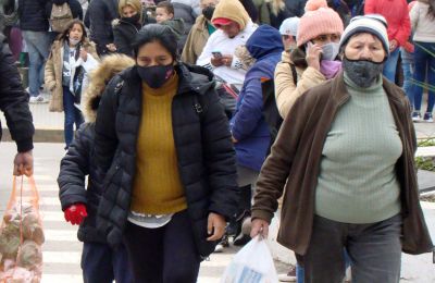 La ola polar comienza y ya se hace sentir en Resistencia y zonas aledañas
