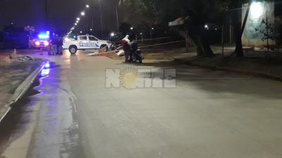 Resistencia: un hombre se mata al caer de su moto en Bertaca y Jericó