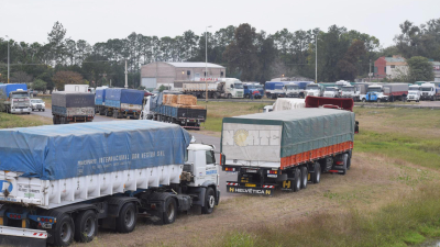 Transportistas chaqueños se plegaron a la protesta nacional