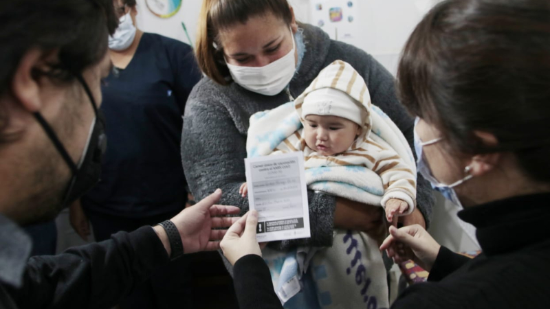 Comenzó la vacunación contra el Covid-19 en niñas y niños a partir de los 6 meses