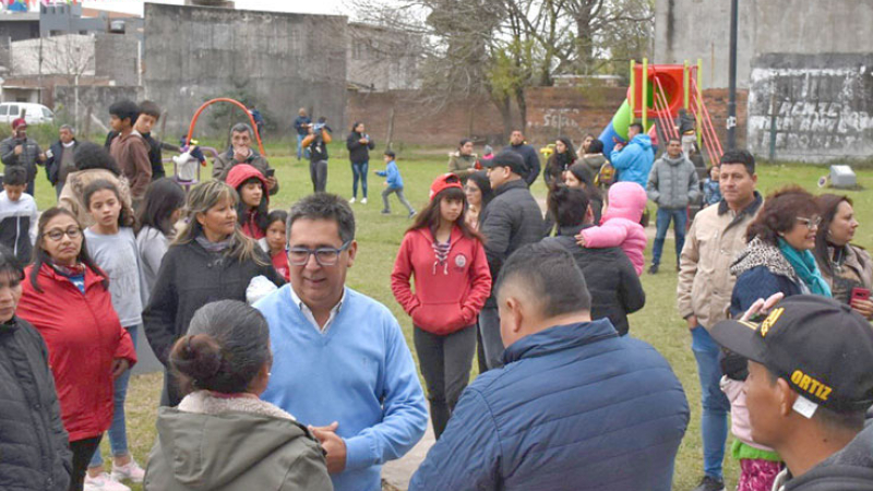 El municipio inició plan de obras para mejorar los barrios