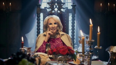 Mirtha Legrand jugó a ser reina en el adelanto de La Casa del Dragón, la precuela de Game of Thrones