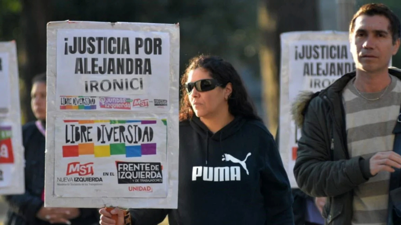 Imputaron al acusado del transfemicidio de Alejandra Ironici
