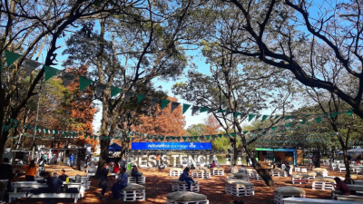 Todo listo para la Fiesta de las Colectividades