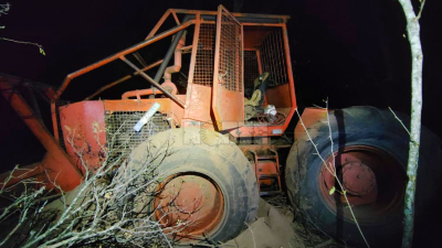 Tragedia en Los Frentones: un hombre murió aplastado por un tractor